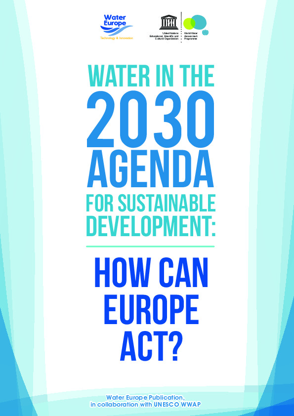 Water In The 30 Agenda For Sustainable Development Eu Agenda